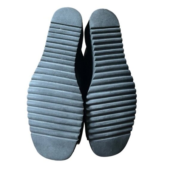 Salamander Open Toe Wedge Sandals US 9.5-10 Navy Blue - Picture 10 of 12